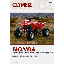 HONDA TRX250R, FOURTRAX 250R REPAIR SHOP & MAINTENANCE MANUAL For Years 1985, 1986, 1987, 1988 & 1989 - NEW
