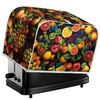 ASQVTIFE Toaster Covers 4 Slice Wide Slot Fresh Fruits Print