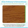 Aqua Coat Aqua Tone Water-Based Wood Stain (Quart, Golden Oak)