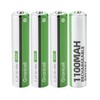 Granicell 2800mAh AA 1.2V NiMH Rechargeable Batteries, VV1 Series, Pack
