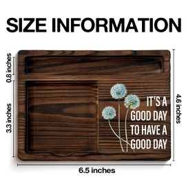 Inspirational Motivational Gifts for Women Men Coworkers Positive It's a Good Day to Have a Good Day Sticky Note Holder Office Cubicle Decor