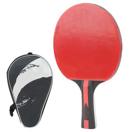 REGAIL Table Tennis Paddle Double Sided Beef Tendon Rubber Training Handshake Table Tennis Rackets Red
