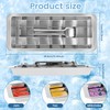 Stainless Steel Ice Cube Tray 18 Slot Removable Metal Ice