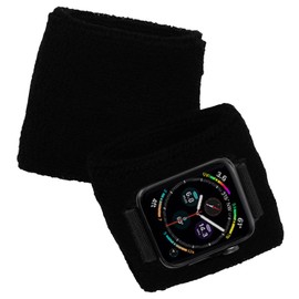 JEMACHE Unisex Sport Sweatband Wrist/Ankle Band Compatible with 49/46/45/44/42mm iWatch Series 10 9 8 7 6 5 4 SE Ultra (L)