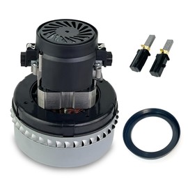 Upgraded 116336-01, 116336-00 120V Vacuum Motor, 2 Stage, 94CFM, 5.7 Inch, Includes Motor Gasket, 2 Carbon Brushes, Fits 56207802, 44903A, 380001, 296439, 14800, Quiet and Efficient Operation