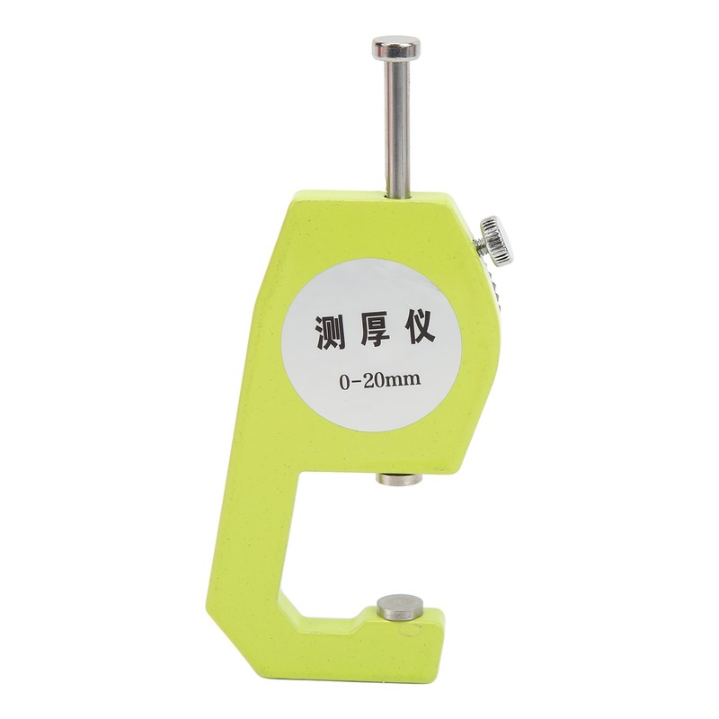 Thickness Gauge 0.1mm High Accuracy 0 to 20mm Range Round