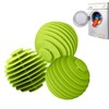 ozgram Laundry Balls, Multi-Layer Type, Large, 3 Pieces, Green Washing