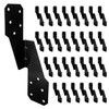 (30 PCS)Hurricane Brackets H2.5A 18-Gauge Galvanized Hurricane Tie 25ct Heavy