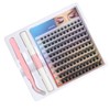 DIY Eyelash Extension Kit 120pcs Clusters 8‑16mm Individual Lash Extension