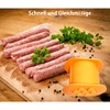 Ukaeno Hot Dog Press, Hot Dog Maker with 7 Holes,