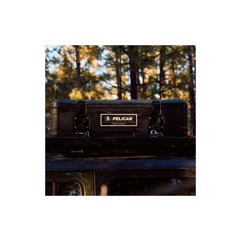 Pelican Cargo Case, Black, Cargo Case Mount Kit, Hard Case