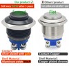UL Certification 16mm 5/8" Momentary Push Button Switch Waterproof IP67