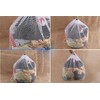 Premium Fine Mesh Laundry Bag - Sturdy White Mesh Material
