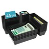 Vtopmart 44 PCS Plastic Drawer Organizers Set, 4-Size Versatile Bathroom