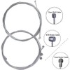 Bestgle 2 Packs Universal Bike Brake Cable and Bicycle Shifter