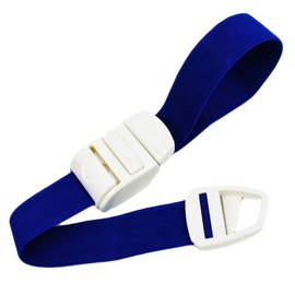 Hemostatic Band, Tourniquet, One-Touch Velcro Type, Blue, Lightweight, Easy to Put On and Take Off, Blue