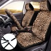 26-Piece Leopard Print Car Accessories Set - Full Set with