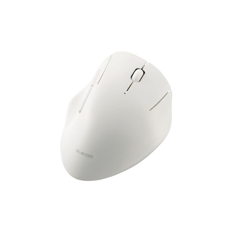 Elecom M-SH21MBSKXWH Mouse SHELLPHA Wireless Multi, 5 Buttons, Small, Antibacterial,