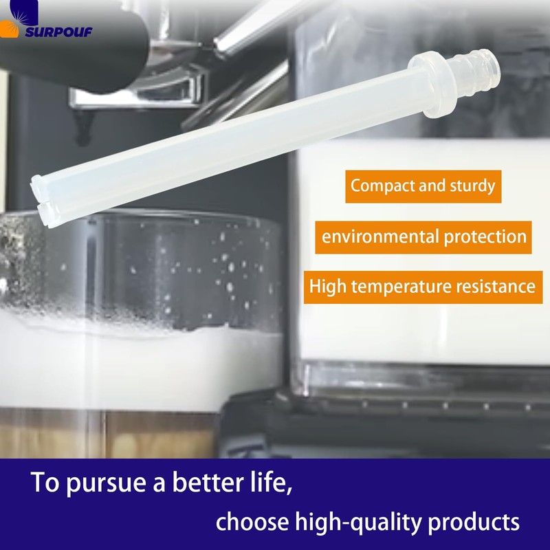 SURPOUF 162416-000-000 Silicone Tube Compatible With Mr.Coffee BVMC-ECMP1000 Espresso Maker