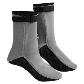 Alomejor Snorkel Socks 3 mm Thick Neoprene Socks Thermal Water Socks Diving Socks for Swimming Diving Surfing