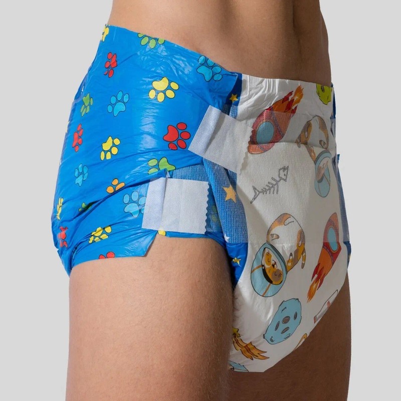 Bambino Adult Diaper / All Over Print / 2 PC