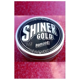 Shiner Gold Pomade 4 Oz Psycho Heavy Hold Combo Pack Wax Gel Hair Style USA NEW