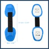 INFINAUTO 2pcs Universal PVC Strap Handle Patches Carry Grab Handle