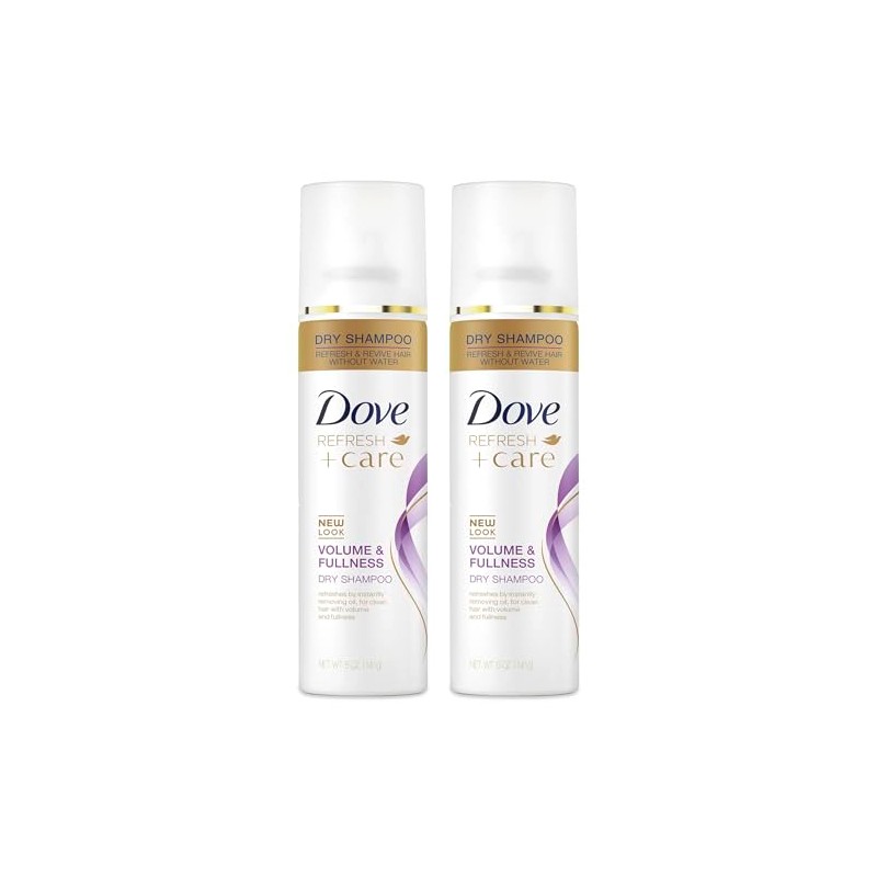 Dove Dry Shampoo Spray, Volume & Fullness, Absorbs Oil to