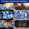 NUPICK 10 Pound Fire Glass for Fire Pit, 1/2 Inch