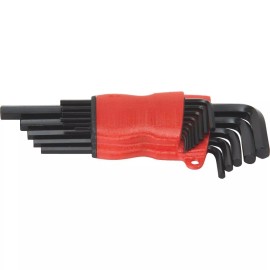 Unbranded 13-Piece SAE Long Arm Hex Key Set