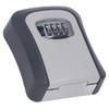 Key Lock Box Curved Aluminum Alloy Large Size Grey Wall
