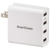 OHM MAV-AU436N SmartComm USB Charger 4 Port