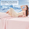 Quataly Cooling Comforter Set Twin Size, Luxury Soft Silky Double