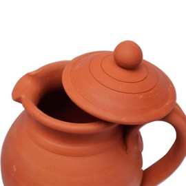Village Decor Terracotta Water Jug/Pitcher/Drinking Jars (51 Oz)