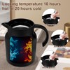 1L Thermal Coffee Carafe Jug,Stainless Steel Insulated Tea Pot with
