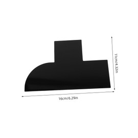 FRCOLOR Barber Edge Guide Hairline Enhancing Card for Precise Beard Shaping and Hair Styling Professional Hairline Design Tool Suitable for Home and Barber Shop Use