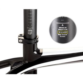 HOUSON Bicycle Seat Clamp, Aluminium Alloy Bicycle Seatpost Clamp, Quick Release for Mountain Bike, Seat Tube, 34.9 mm, Colourful