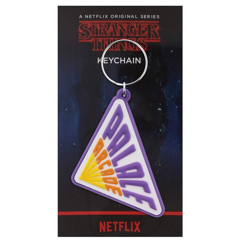 Stranger Things RK38893C Rubber Keychain, Multi-Colour, 4.5 x 6cm