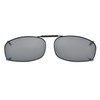 Eyekepper Grey/Brown/G15 Lens 3-pack Clip-on Polarized Sunglasses 54 * 34MM