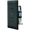 RV Designer AC Self-Contained Dual Outlet with Cover Plate S817