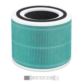 Core 300-P Air Purifier Toxin Absorber Replacement Filter, Core 300 Core 300s Core 300-RF 3-in-1 H13 HEPA Activated Carbon Replacement Filter, Cleans up to 99.98% Particles, Green