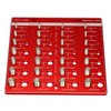 Nut and Bolt Thread Checker 28 Holes Wall Mount Inch