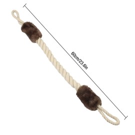 Gobesty Door Stopper Latch, Pack of 2 Cotton Door Cord Clamp Protection for Pets and Children Finger Protection Door Slamming