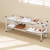 STORAGE MANIAC Expandable Shoe Rack, Stackable Shoe Rack for Closet,