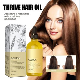 EELHOE Natural Hair Growth Oil-Prevent Hair Loss, Moisturize Scalp, Restore Dry Damaged Hair Haircare Repair (120ML) - Specification: 2pcs
