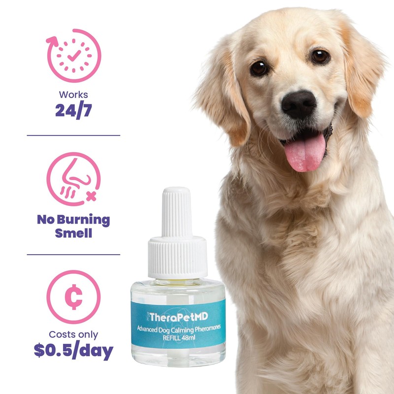TheraPet MD Dog Calming Diffuser - Pheromone Diffuser for Dogs