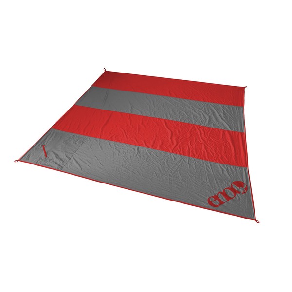 ENO, Eagles Nest Outfitters Islander Travel Blanket, Red/Charcoal