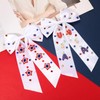 4th of July Accessories Hair Bows for Women Red White