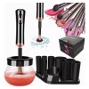 Limpiador Electrico Brochas De Maquillaje, Secado Rápido