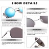 Pro Acme Retro Small Round Polarised Sunglasses for Men Women,